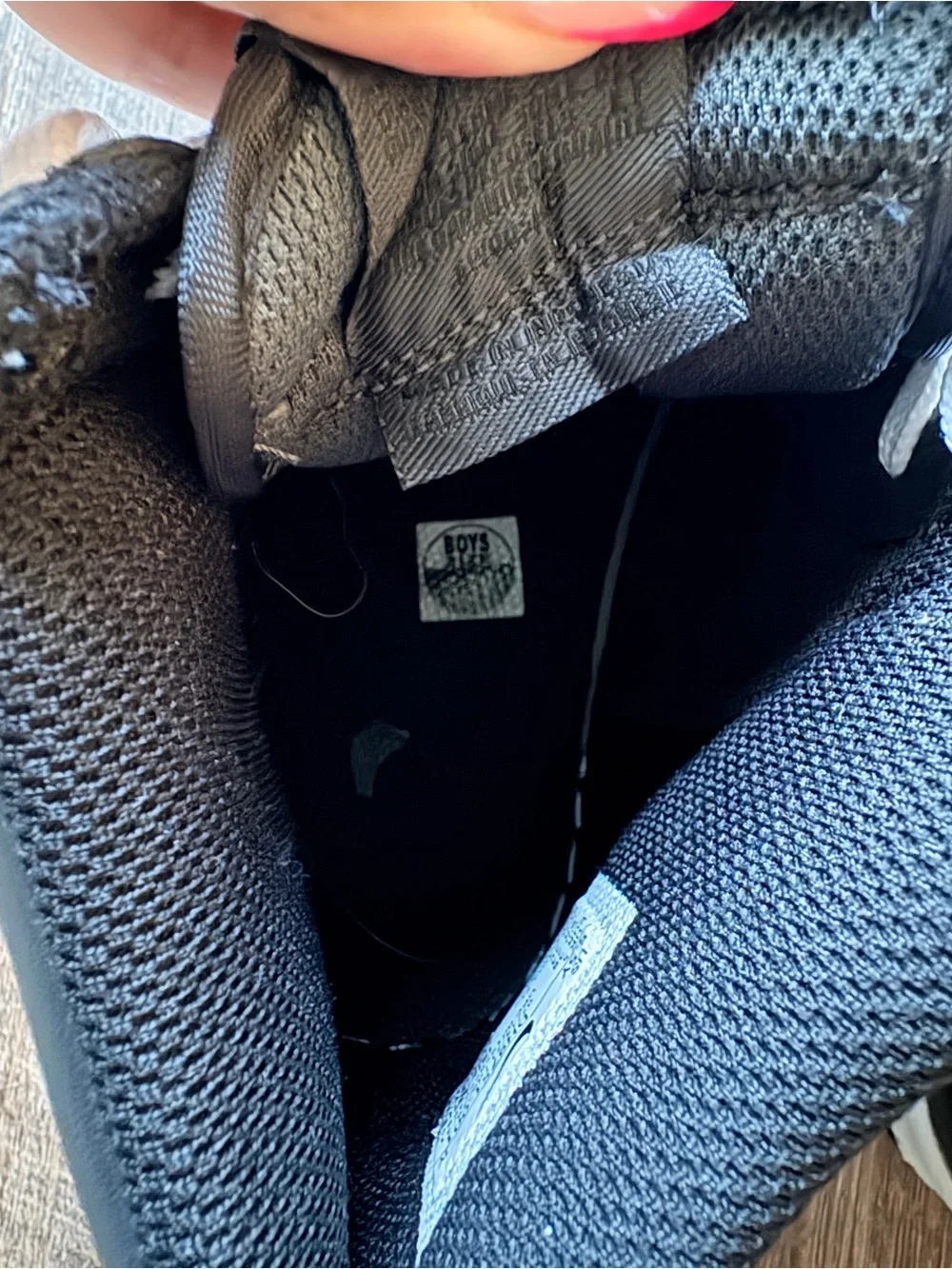 Nike Black and White Athletic Sneakers High Tops